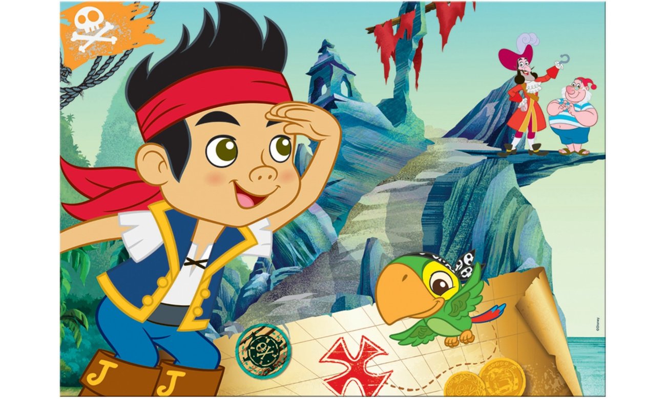 Puzzle Lisciani Giochi Disney dwustronne Maxi Jake