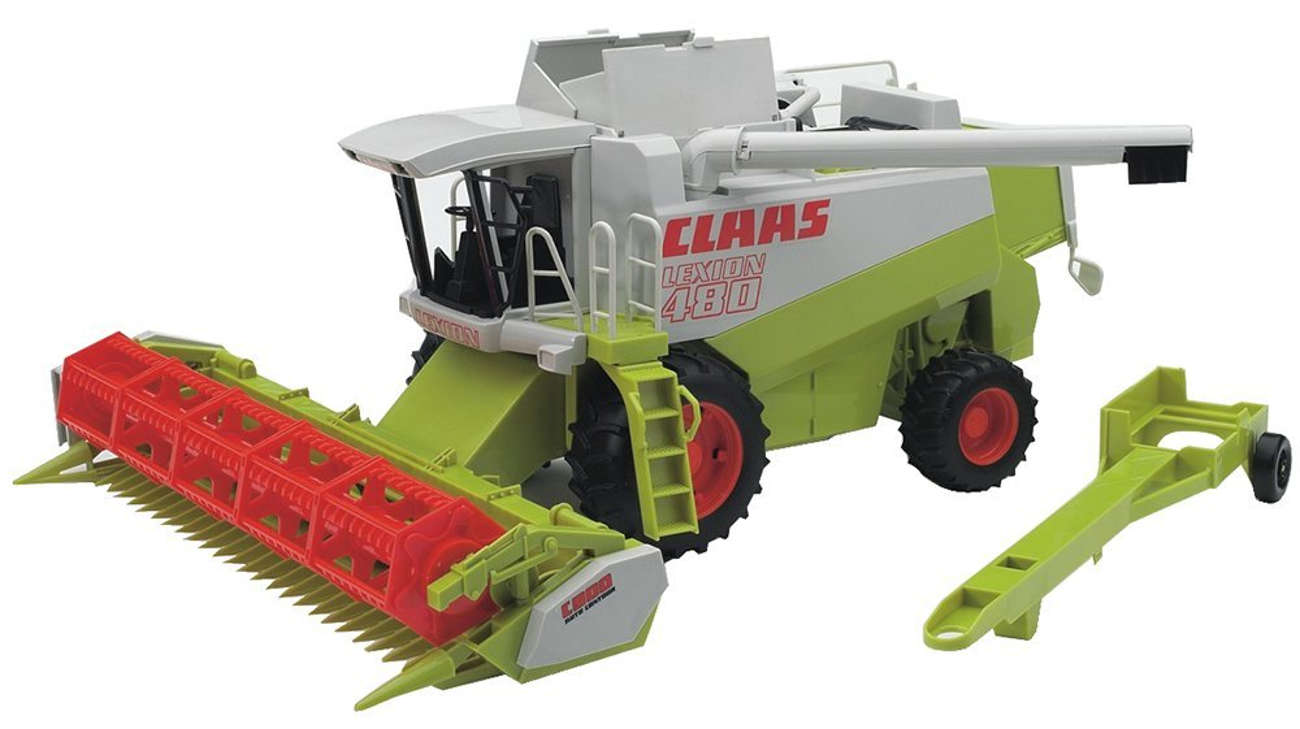 BRUDER	Kombajn zbożowy Claas Lexion 480 
BR-02120