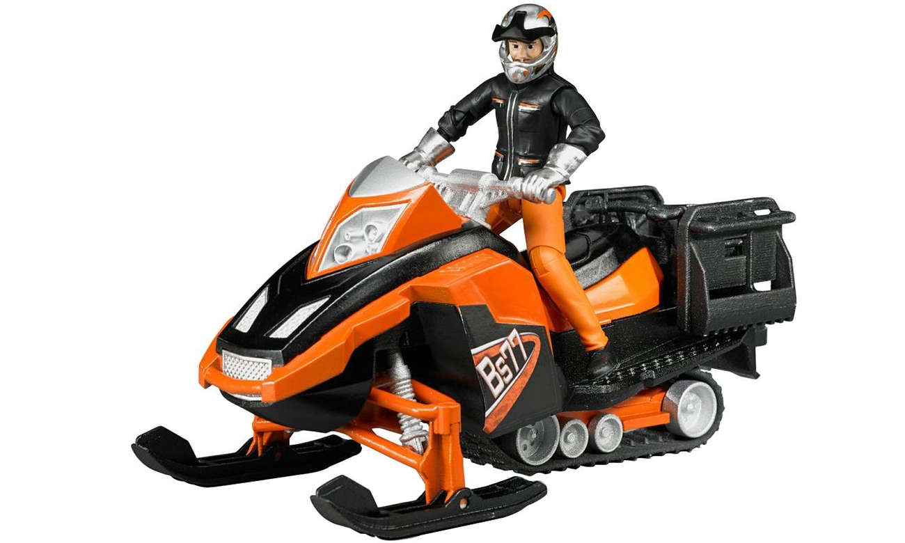 BRUDER Skuter śnieżny z kierowcą i akcesoriami
BR-63101