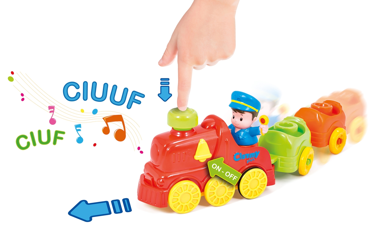 Clementoni Clemmy Plus stacja kolejowa - Klocki dla dzieci - Sklep ...