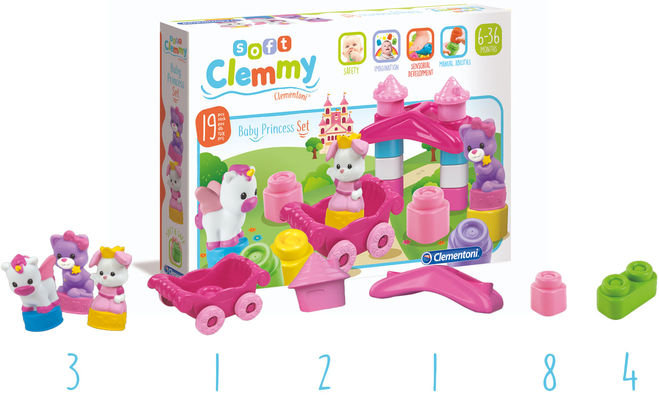 baby clemmy zamek i figurki