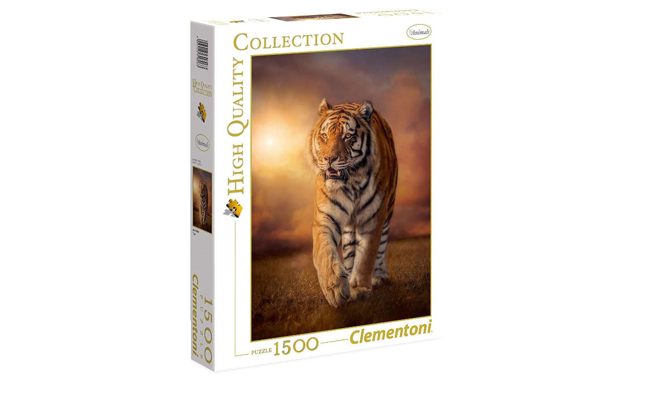 Clementoni Puzzle HQ Tiger 31806