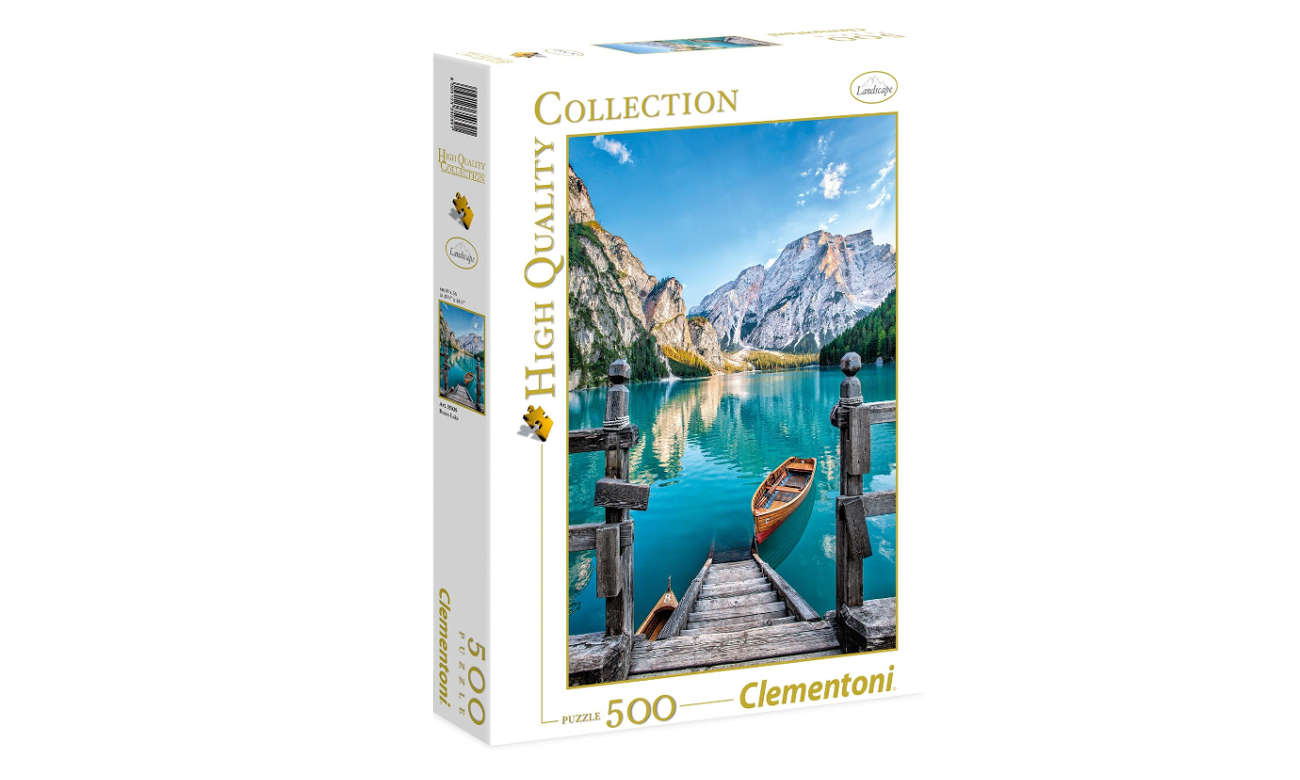 Clementoni Puzzle HQ Braies lake 35039
