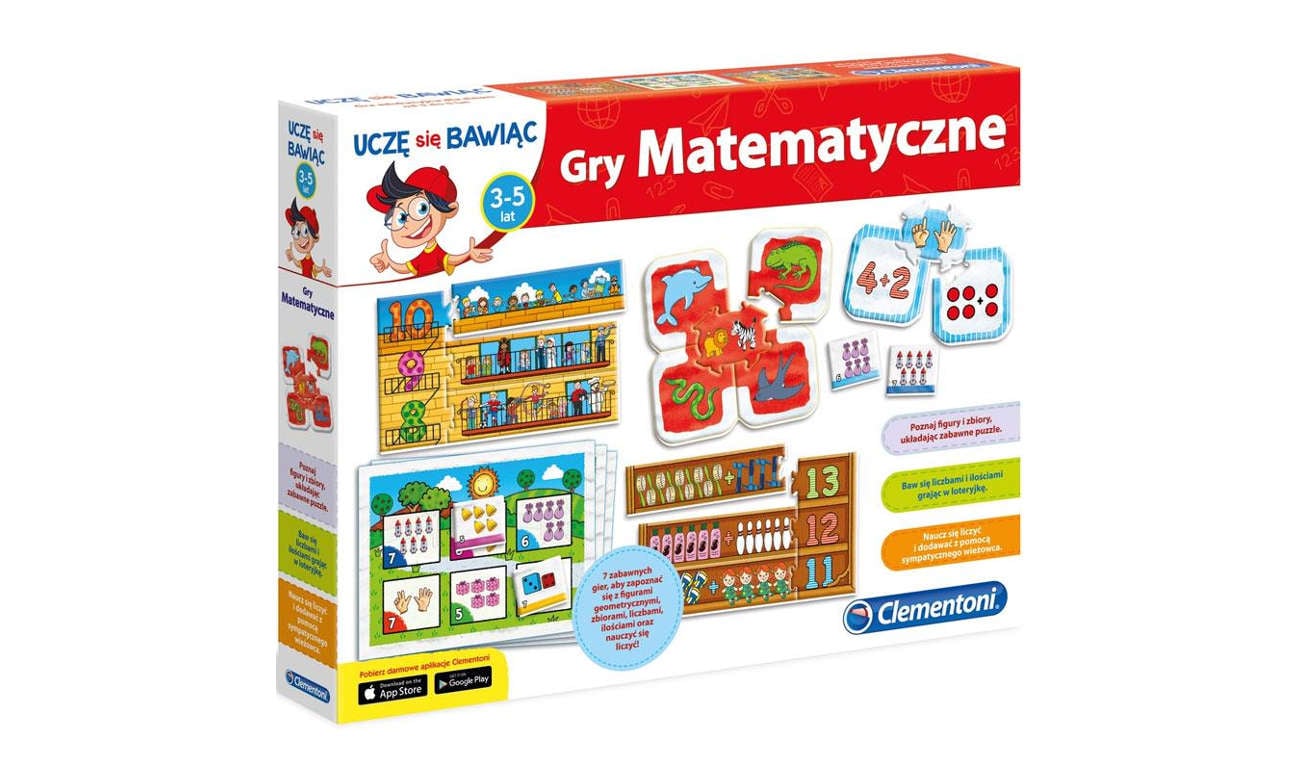 Clementoni Gry Matematyczne 60593