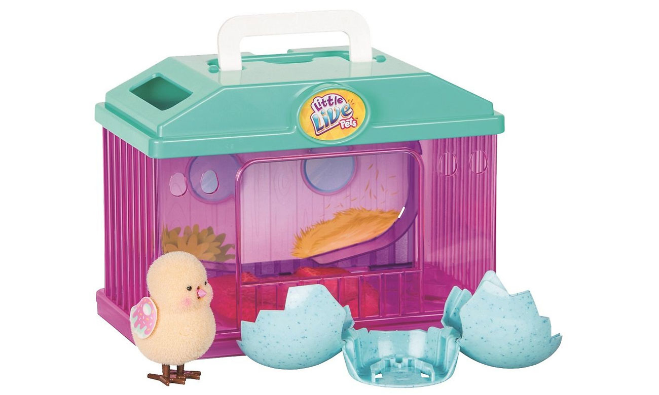 Cobi Little Live Pets Domek Kurczaczka Niespodzianki - Zabawki