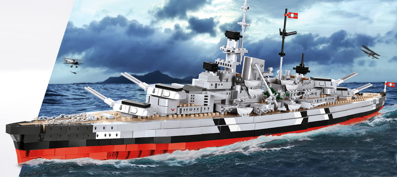 Cobi Small Army World of Warships Battleship Bismarck