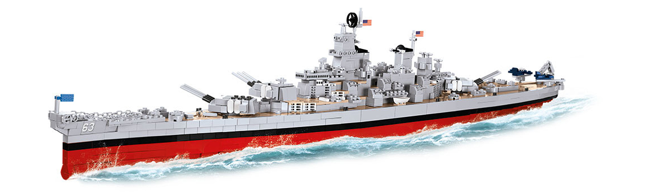 Cobi Small Army World of Warships USS Missouri BB-63