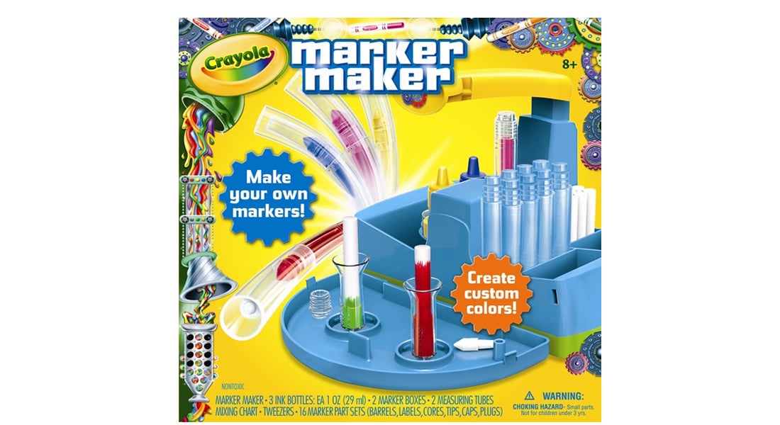 Crayola Zestaw do tworzenia mazaków Marker Maker Zabawki plastyczne i