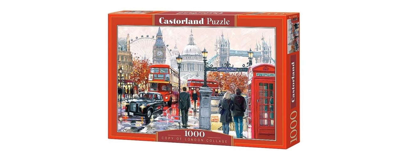 Castorland London Collage Puzzle 500 1000 elementów Sklep