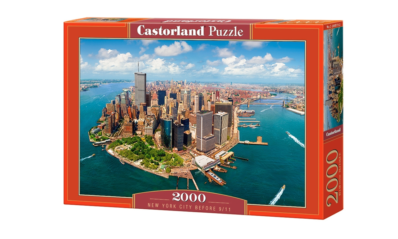 Castorland New York City before 911 Puzzle powyżej 1500 elementów
