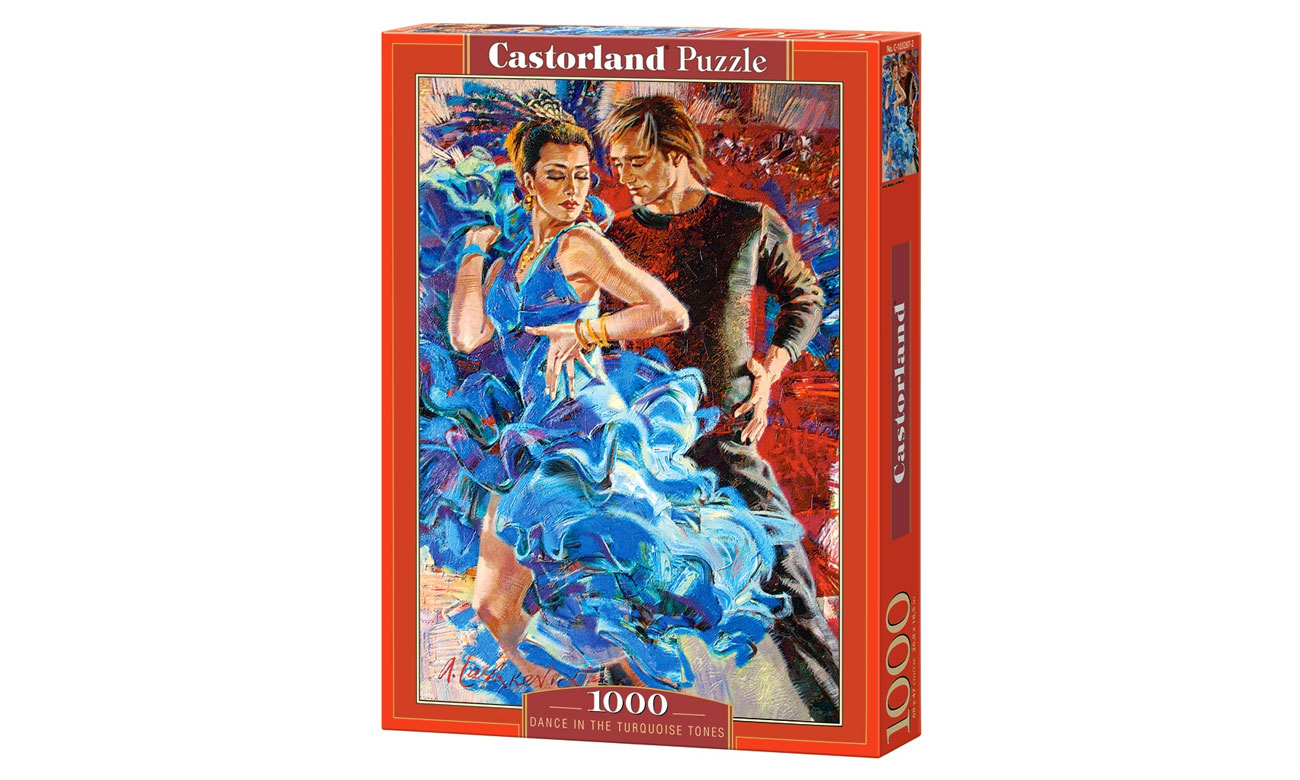 Puzzle Castorland Dance in the Turquoise Tones C-103287-2