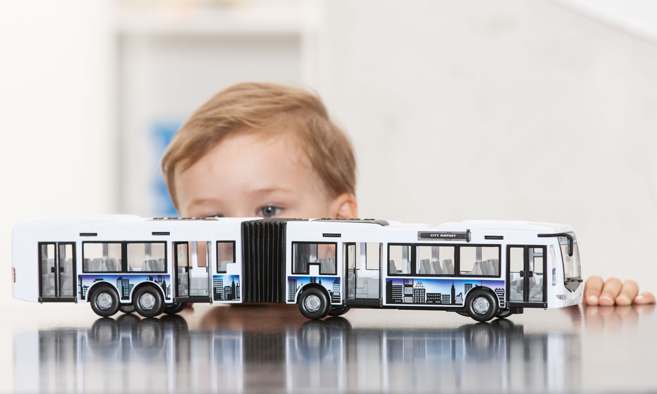 Dickie Toys Autobus City Express 46 cm biały - Pojazd / tor i garaż ...