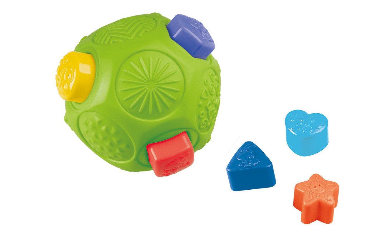 Dumel Discovery Piłka Sorter Sensory 2111 zielona DD2111 zielona