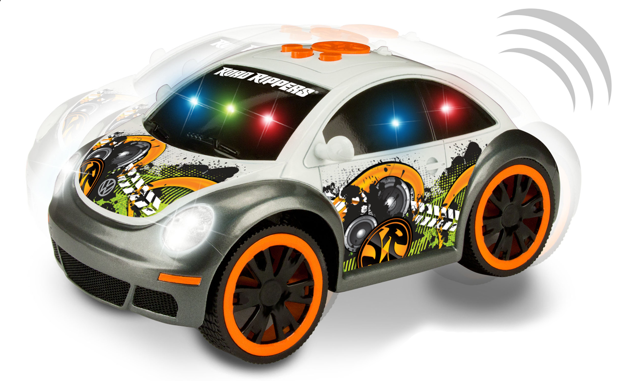 tańczący samochód vw beetle