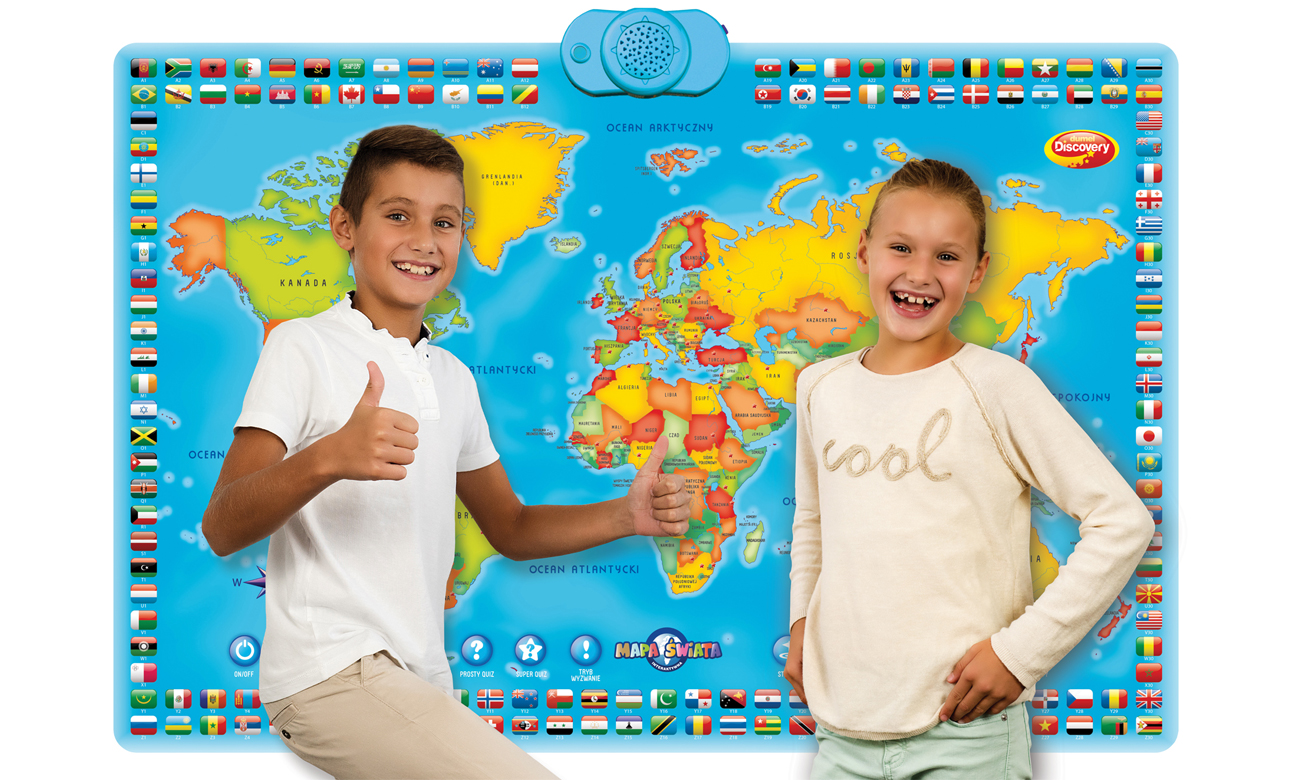 zabawa z dumel interaktywna mapa świata