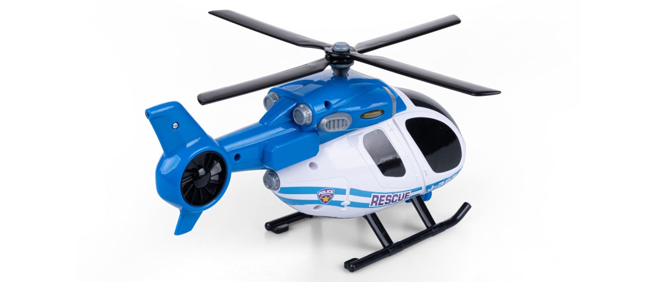 helikopter ze światłem i dźwiękiem dumel