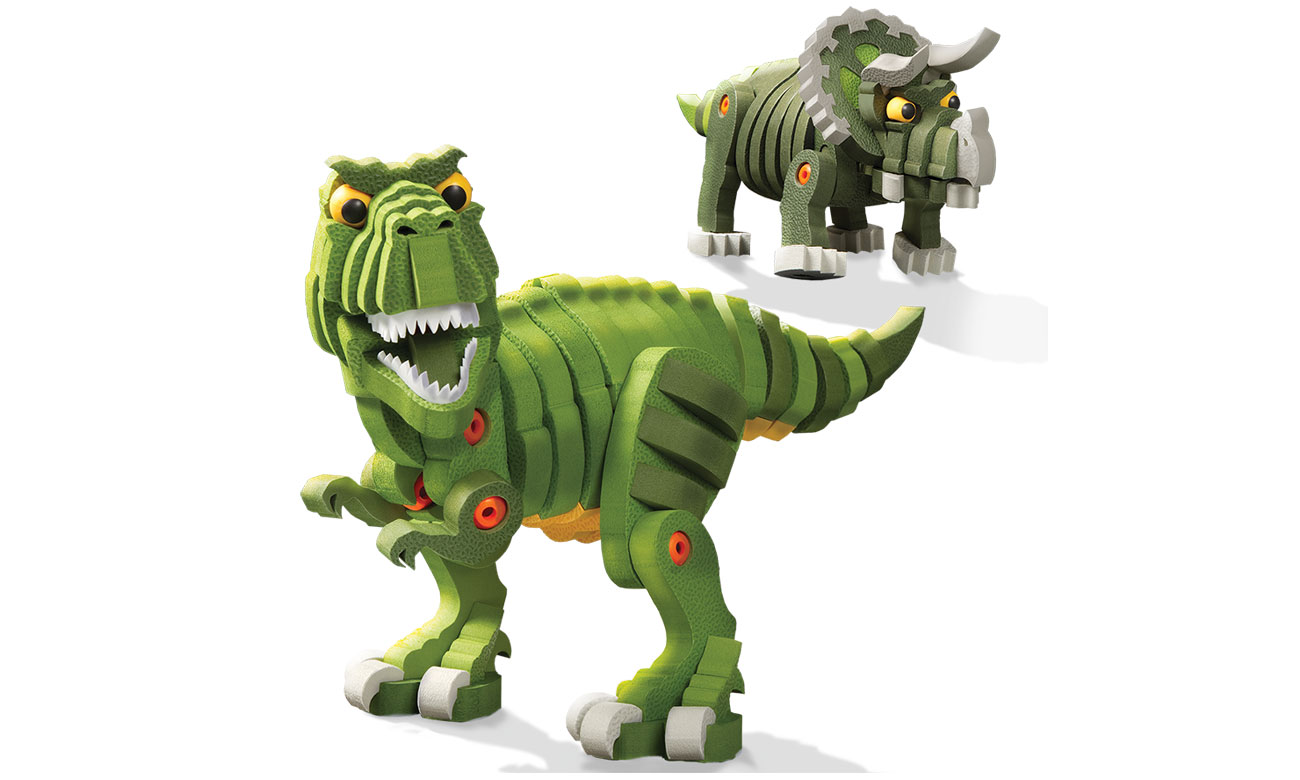 dumel bloco T-REX I TRICERATOPS
