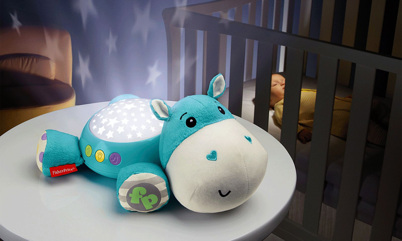 Fisher Price Uspokajacz Hipcio z projektorem