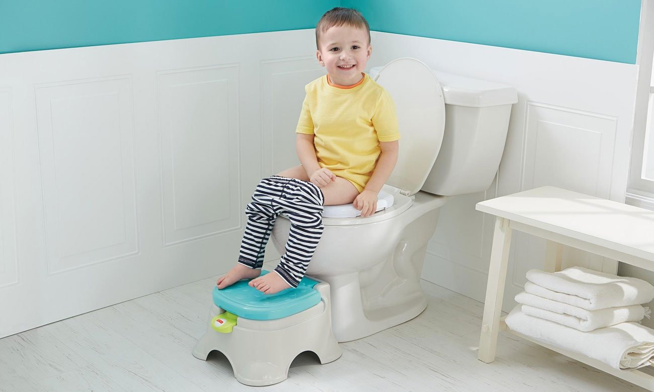 fisher price nocnik podstawka 2w1