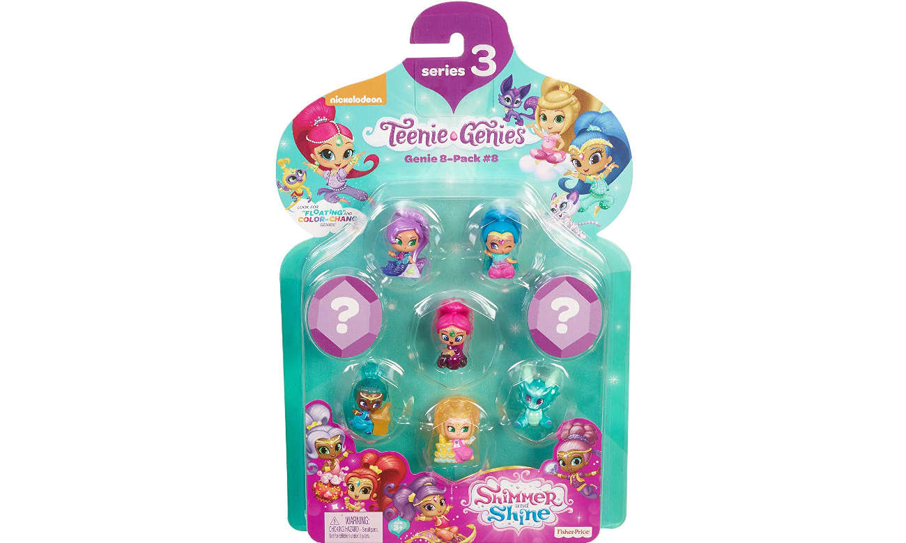 Fisher-Price Shimmer i Shine 8-pak Dżinów FHN92 - Figurki