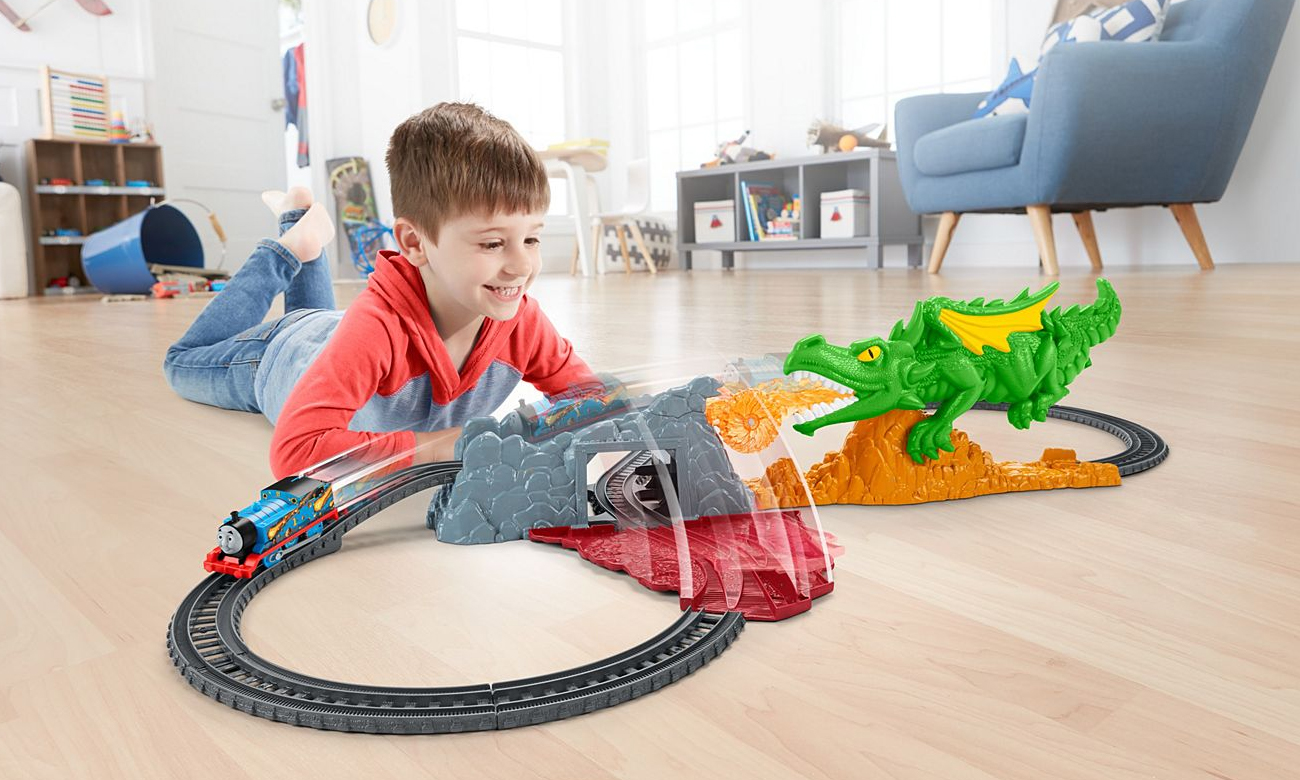 Fisher Price Tomek i Przyjaciele Ucieczka przed smokiem