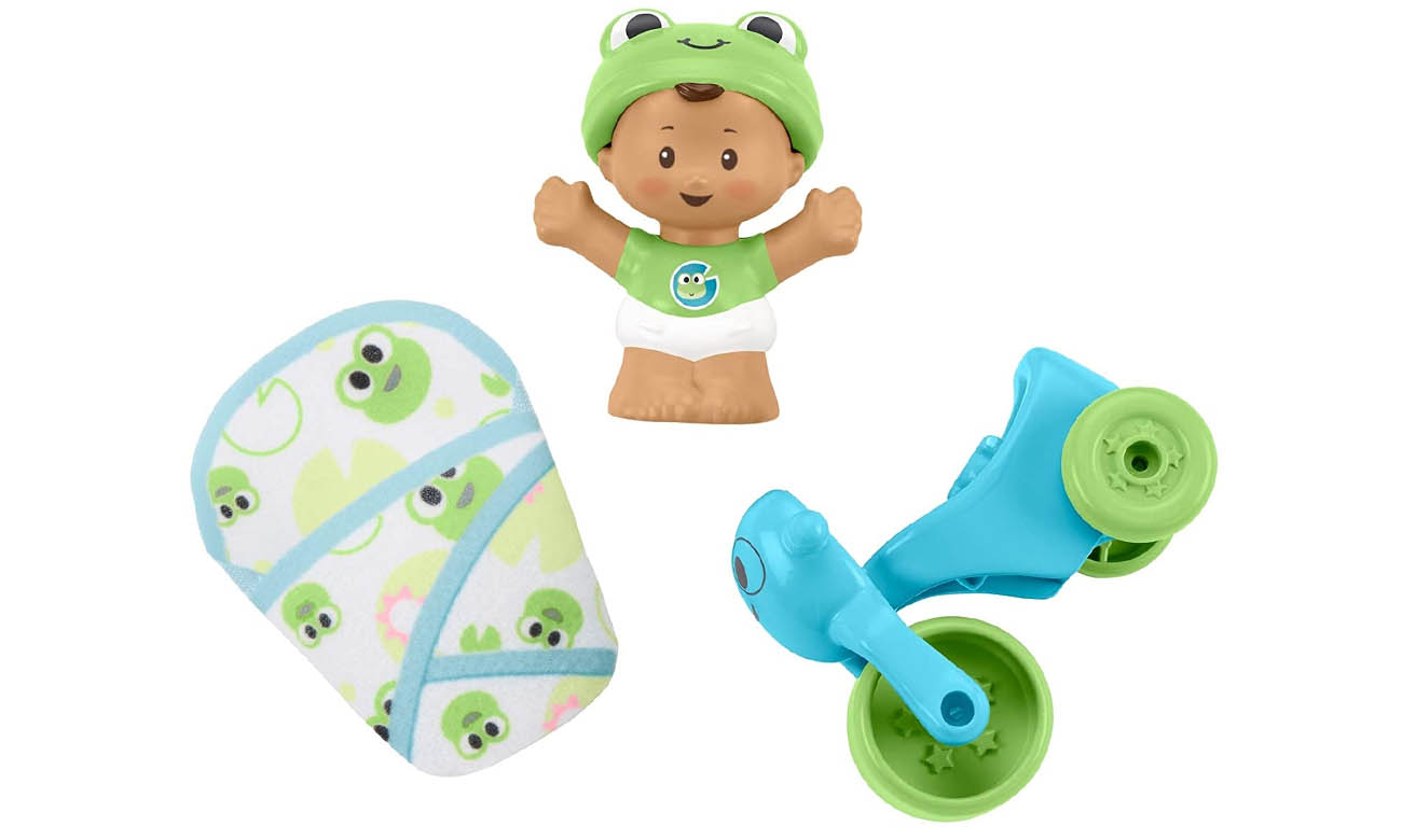 Fisher Price Little People Bobas + Rower