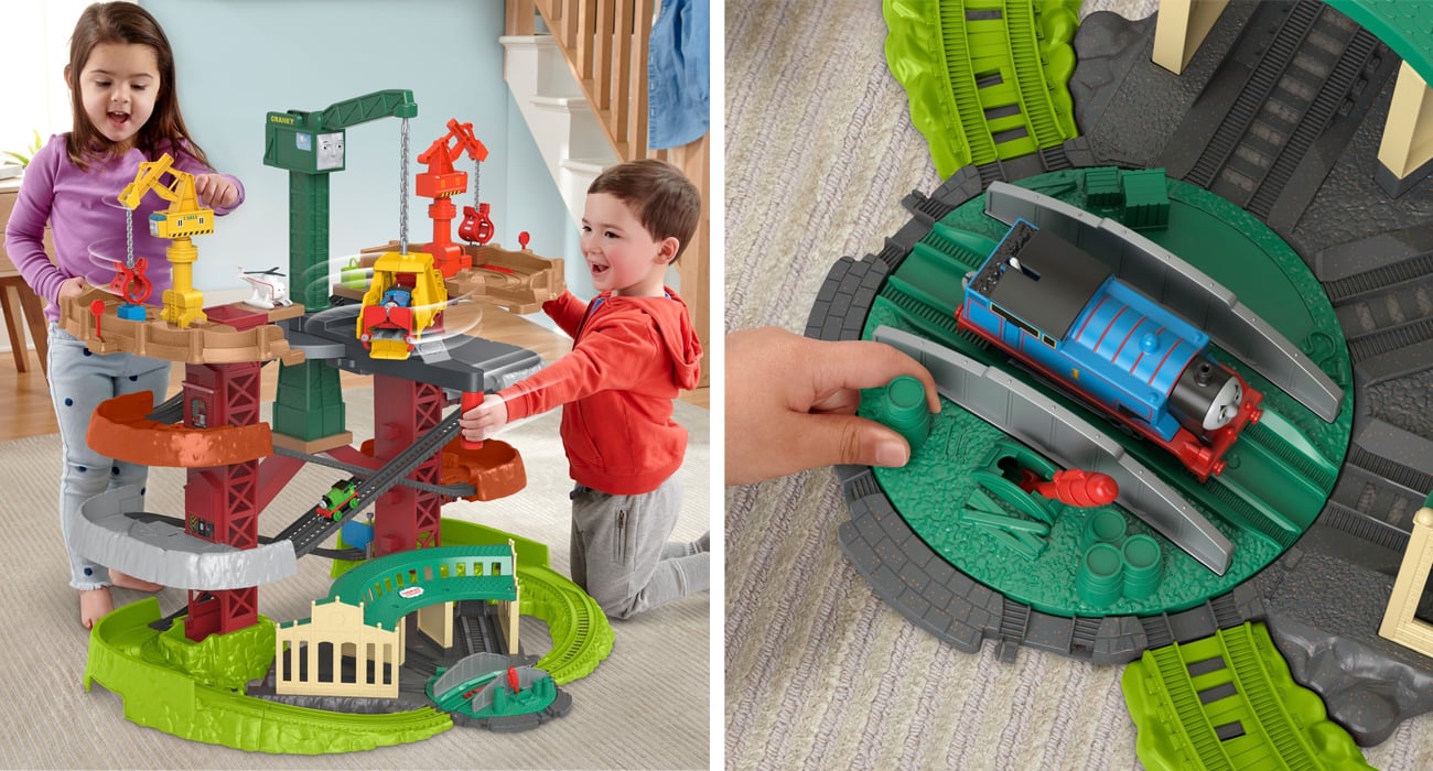 Fisher Price Tomek i Przyjaciele Megastacja Sodor