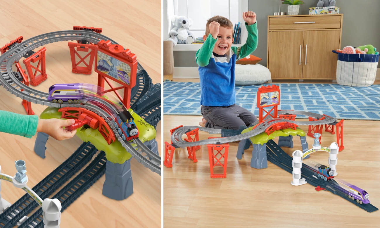 Fisher Price Tomek i Przyjaciele Wyścig o Puchar Sodoru HFW03