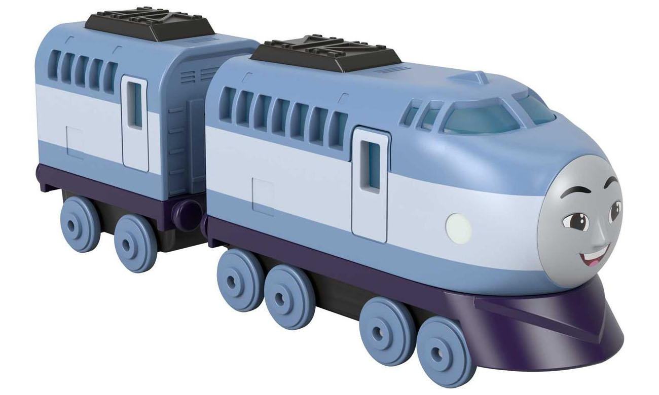 Fisher-Price Tomek i Przyjaciele Duża metalowa lokomotywa Kenji