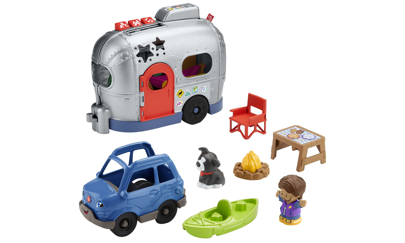 Little People Edukacyjny Kamper Małego Odkrywcy