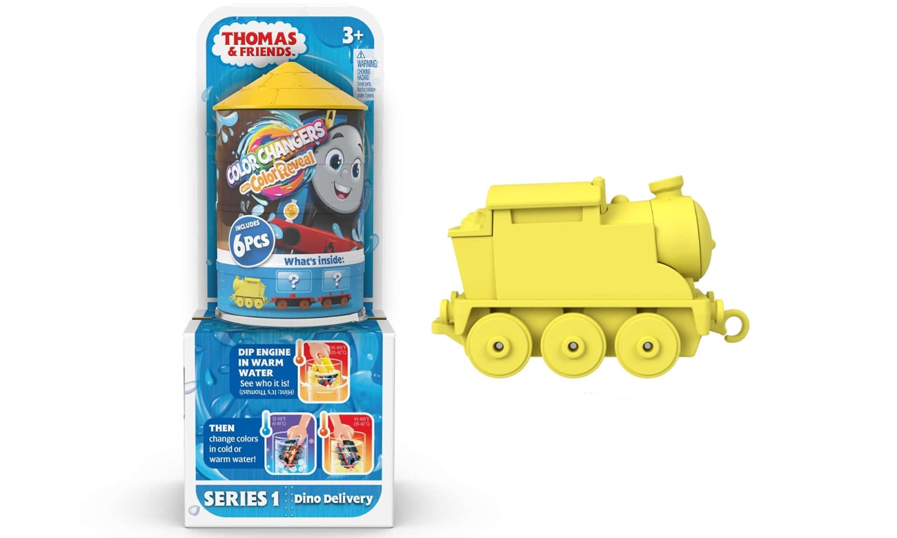 Fisher-Price Tomek i Przyjaciele Zestaw Color Reveal Lokomotywa HNP80 HPH36