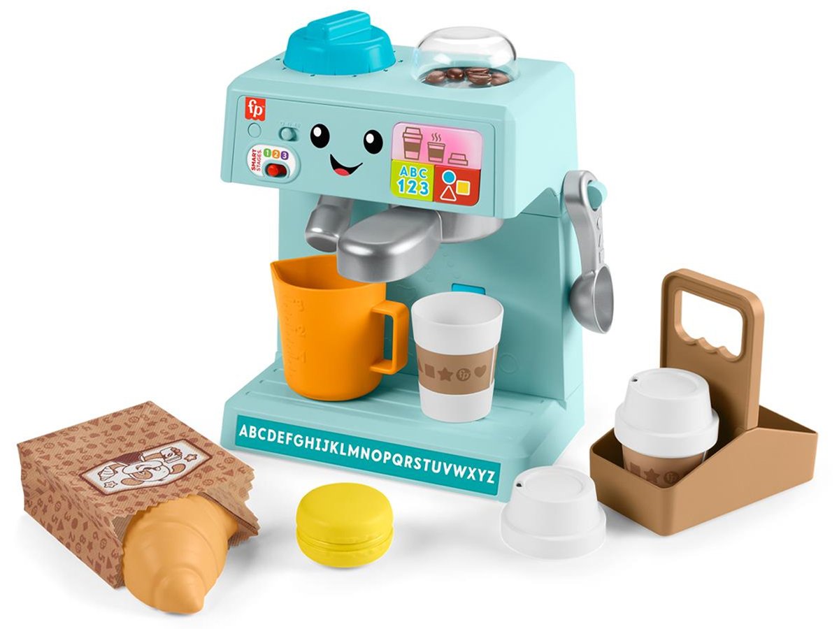 Fisher-Price „Ucz się i śmiej!” Edukacyjny ekspres do kawy PL HYT01