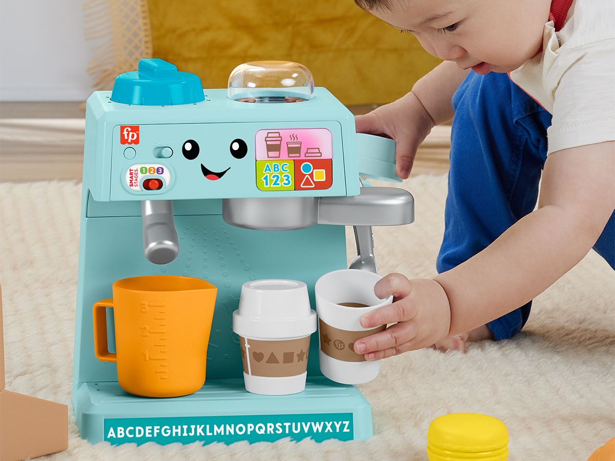 Fisher-Price „Ucz się i śmiej!” Edukacyjny ekspres do kawy PL HYT01