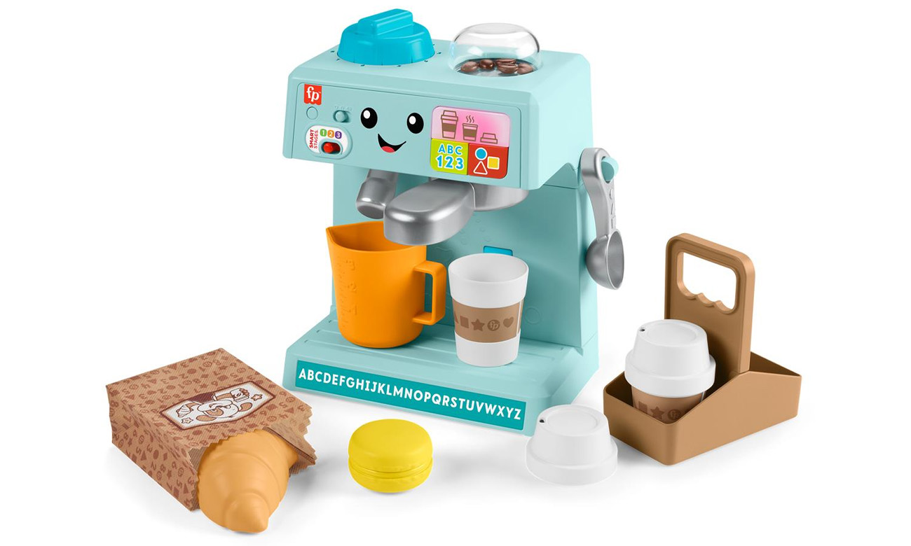 Fisher-Price „Ucz się i śmiej!” Edukacyjny ekspres do kawy PL HYT01