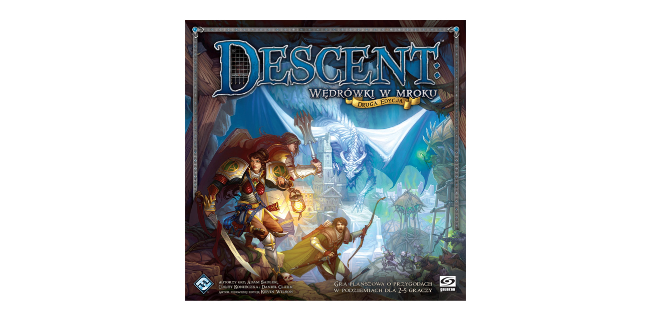 Gra planszowa / logiczna Galakta Descent: Wędrówki w mroku PL-DJ01