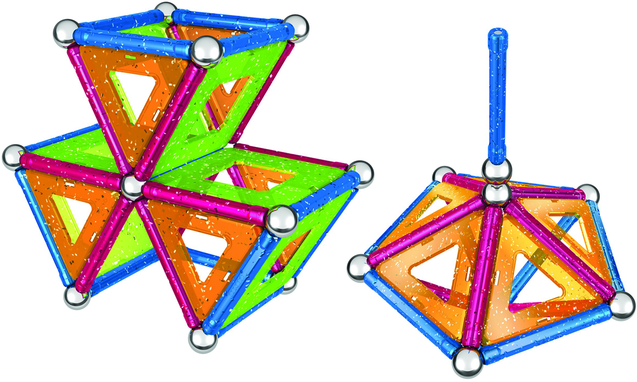 Geomag Glitter Recycled Panels 60 - Afterpay Available