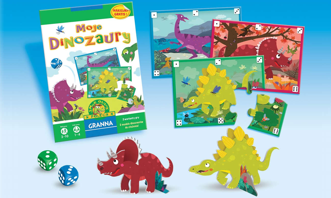 Granna Moje Dinozaury GR-5999