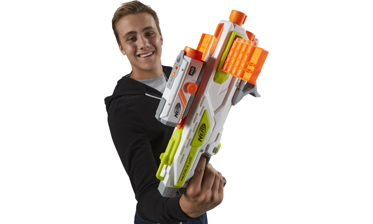 wyrzutnia nerf z kamerą