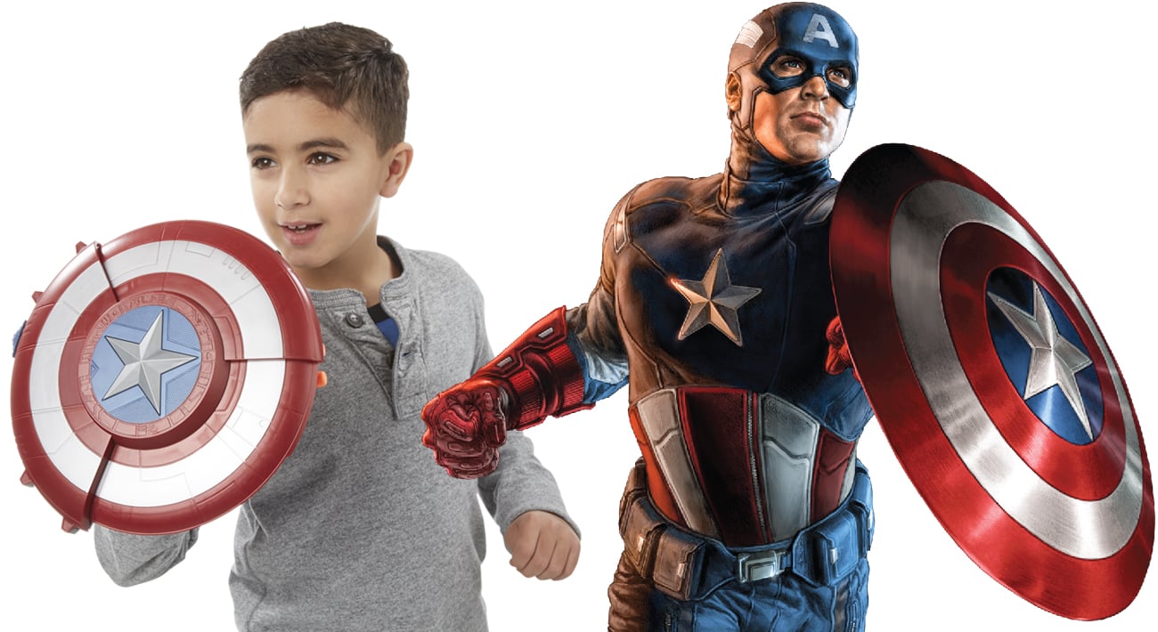 Hasbro Avengers Kapitan Ameryka Tarcza z wyrzutnią ...