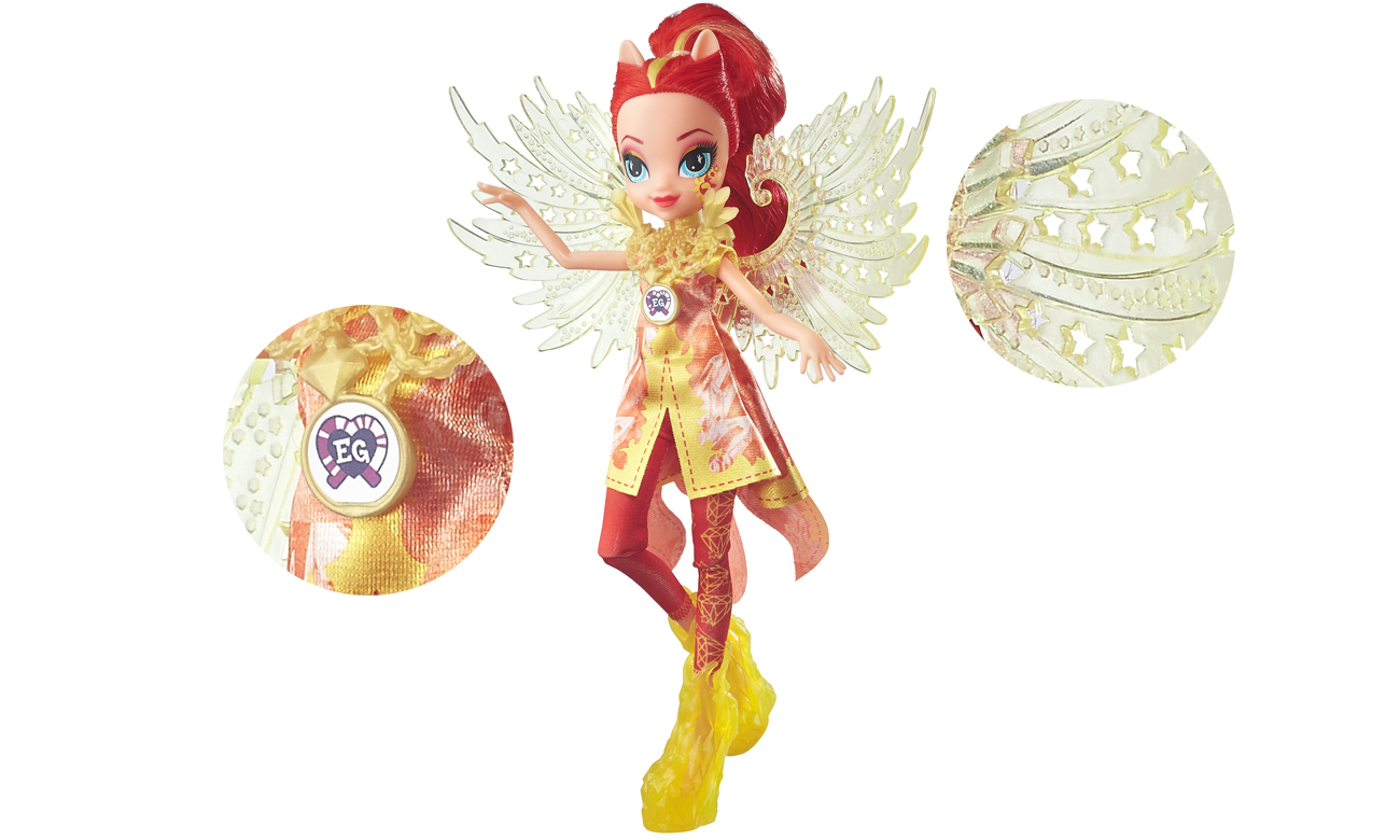 Equestria Girls Kryształowe Skrzydła Sunset Shimmer