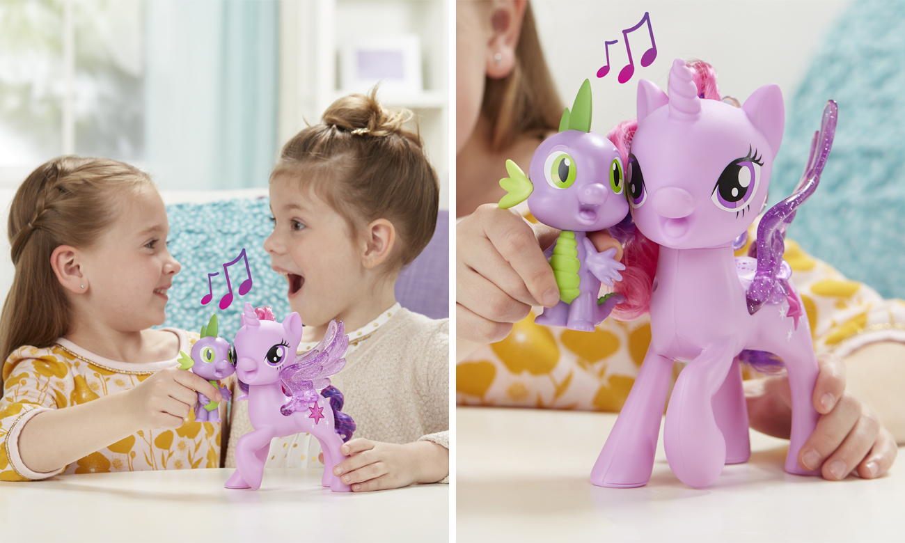 My Little Pony Śpiewająca Twilight Sparkle i Spike