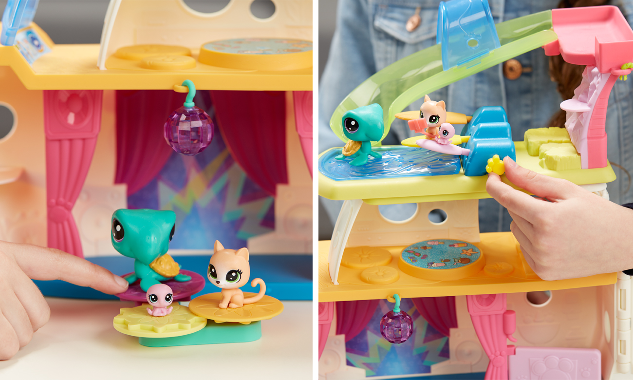 hasbro statek zwierzaków