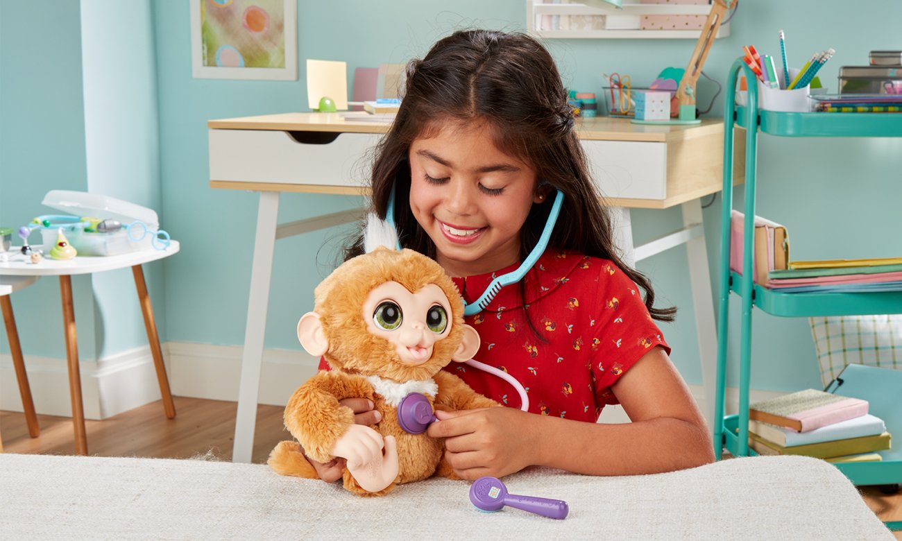 Furreal Friends Interaktywna Małpka Zandi Zabawki interaktywne