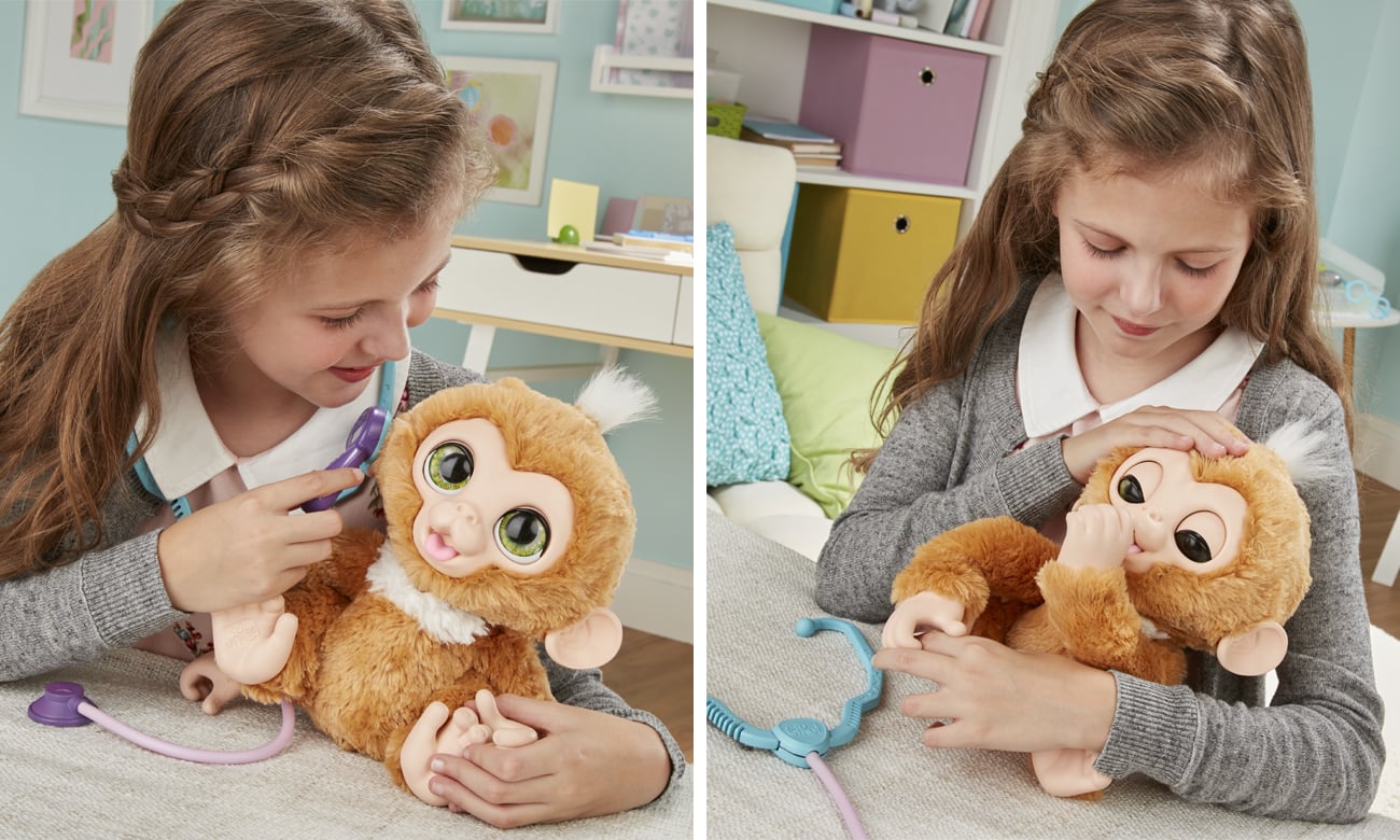furreal interaktywna małpka