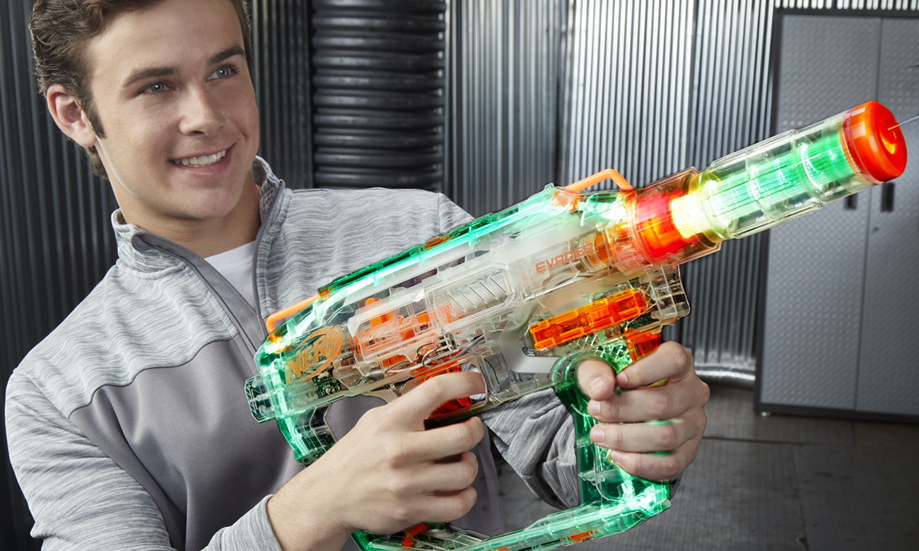 NERF N-Strike Modulus Evader Ghost Ops