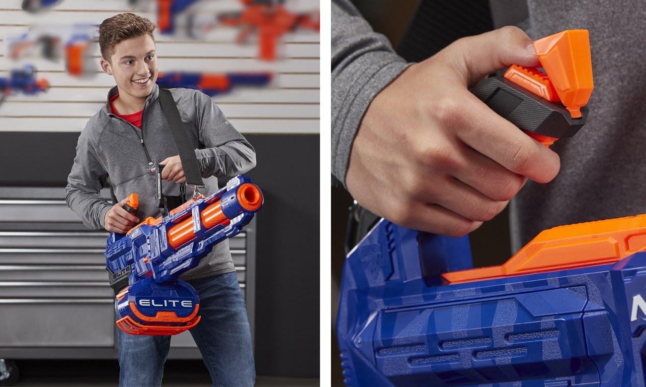 Obsługa wyrzutni NERF Elite Titan