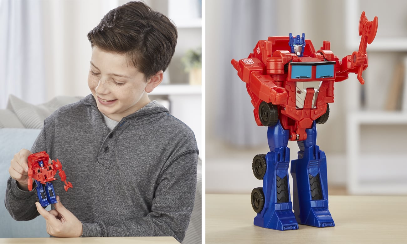 Hasbro Transformers Cyberverse Step Optimus Prime Figurki Sklep  internetowy
