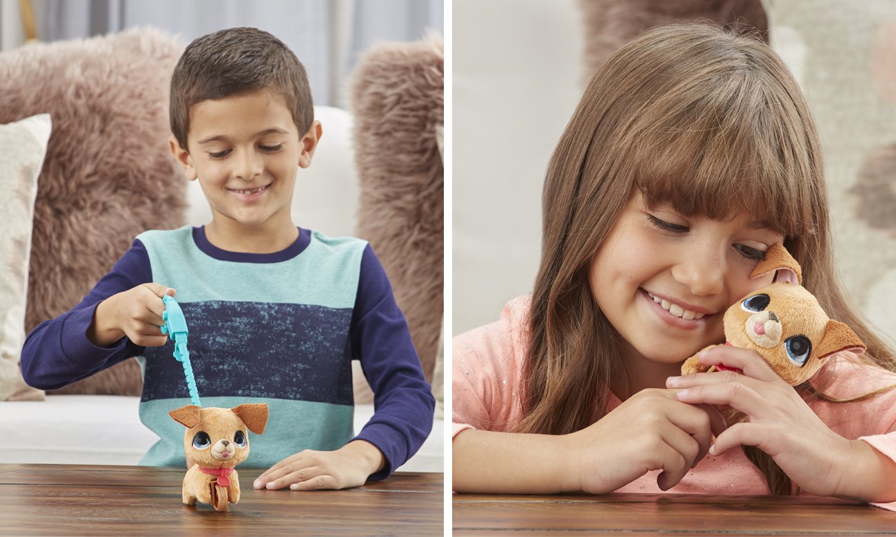 Hasbro FurReal Małe Zwierzaki na smyczy Pies