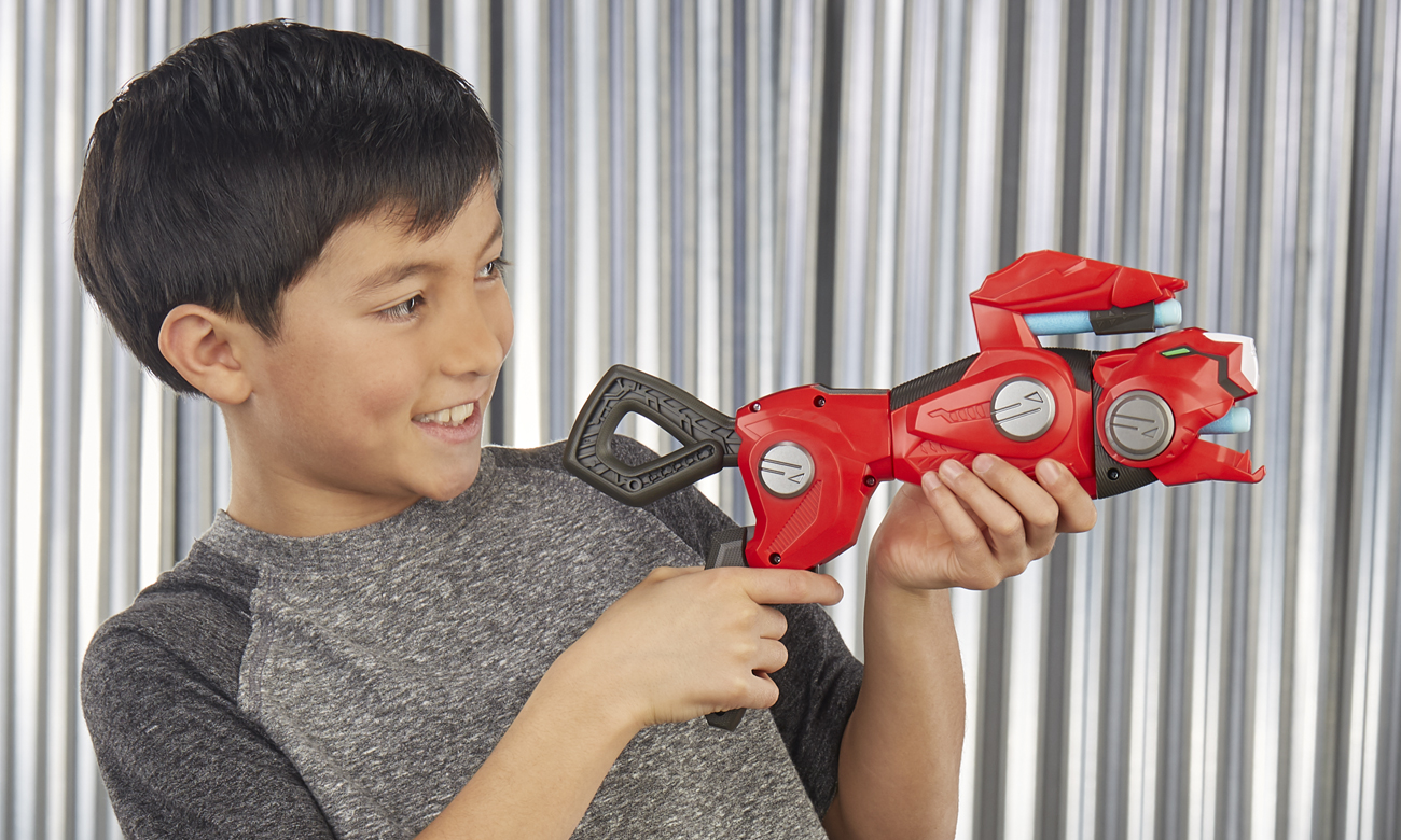 Hasbro NERF Power Rangers Wyrzutnia Cheetah Beast Blaster