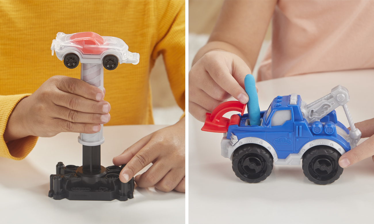 play doh ciastolina zestaw z autami
